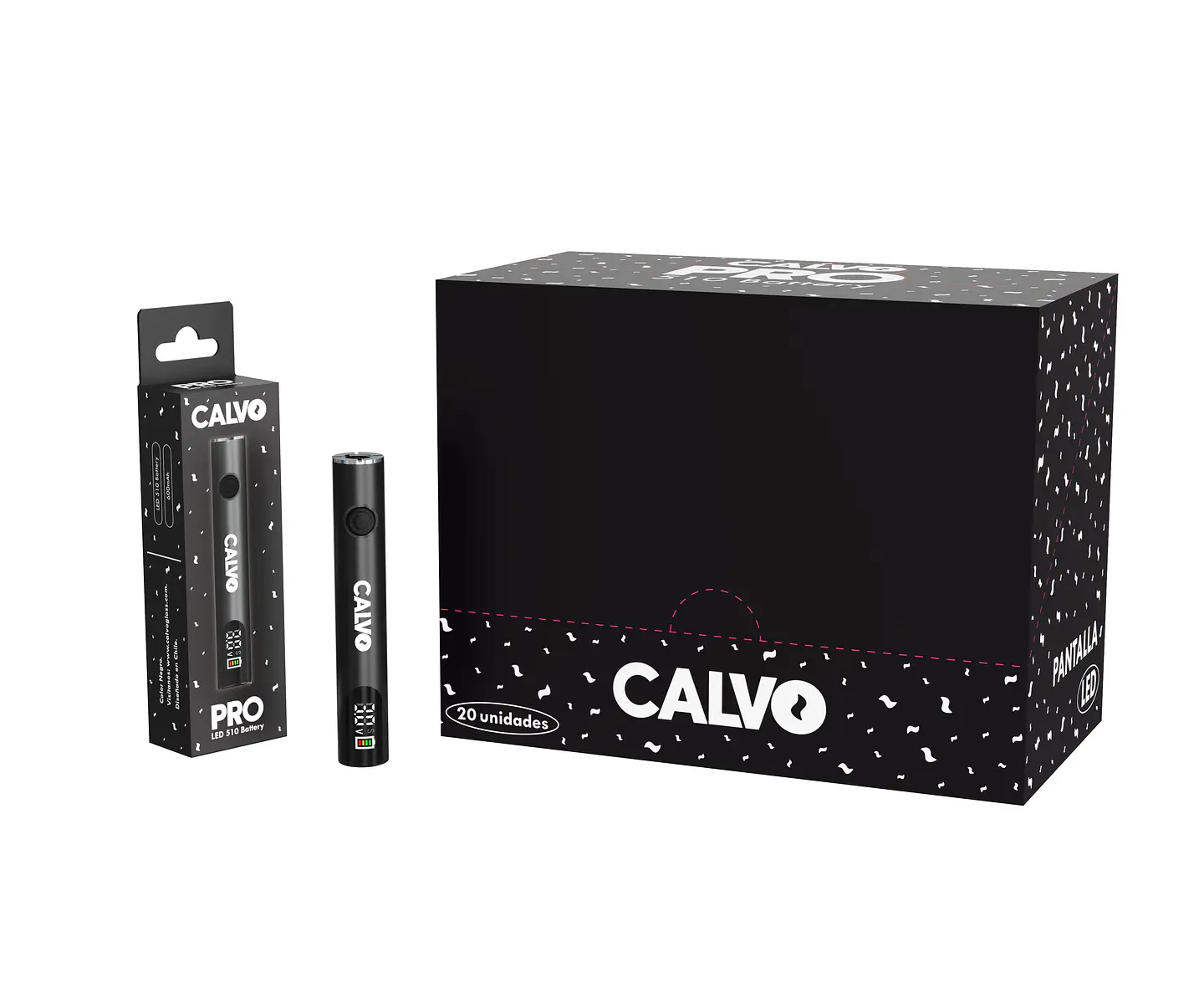 Bateria 510 Led 400Mah -Calvo Glass (Color a elección) 4