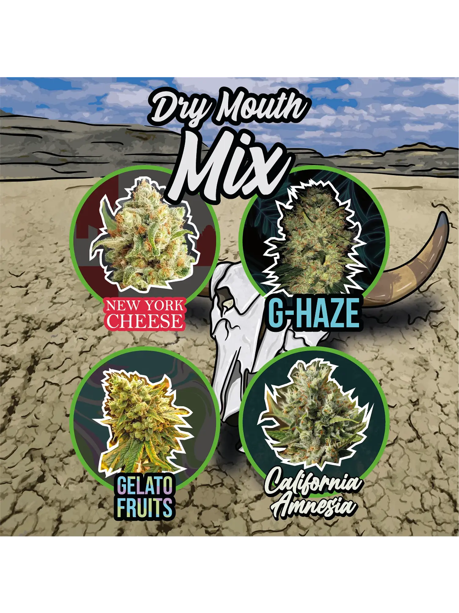 Mix Dry Mouth Line Auto - Delirium Seeds (X4/X14) 3