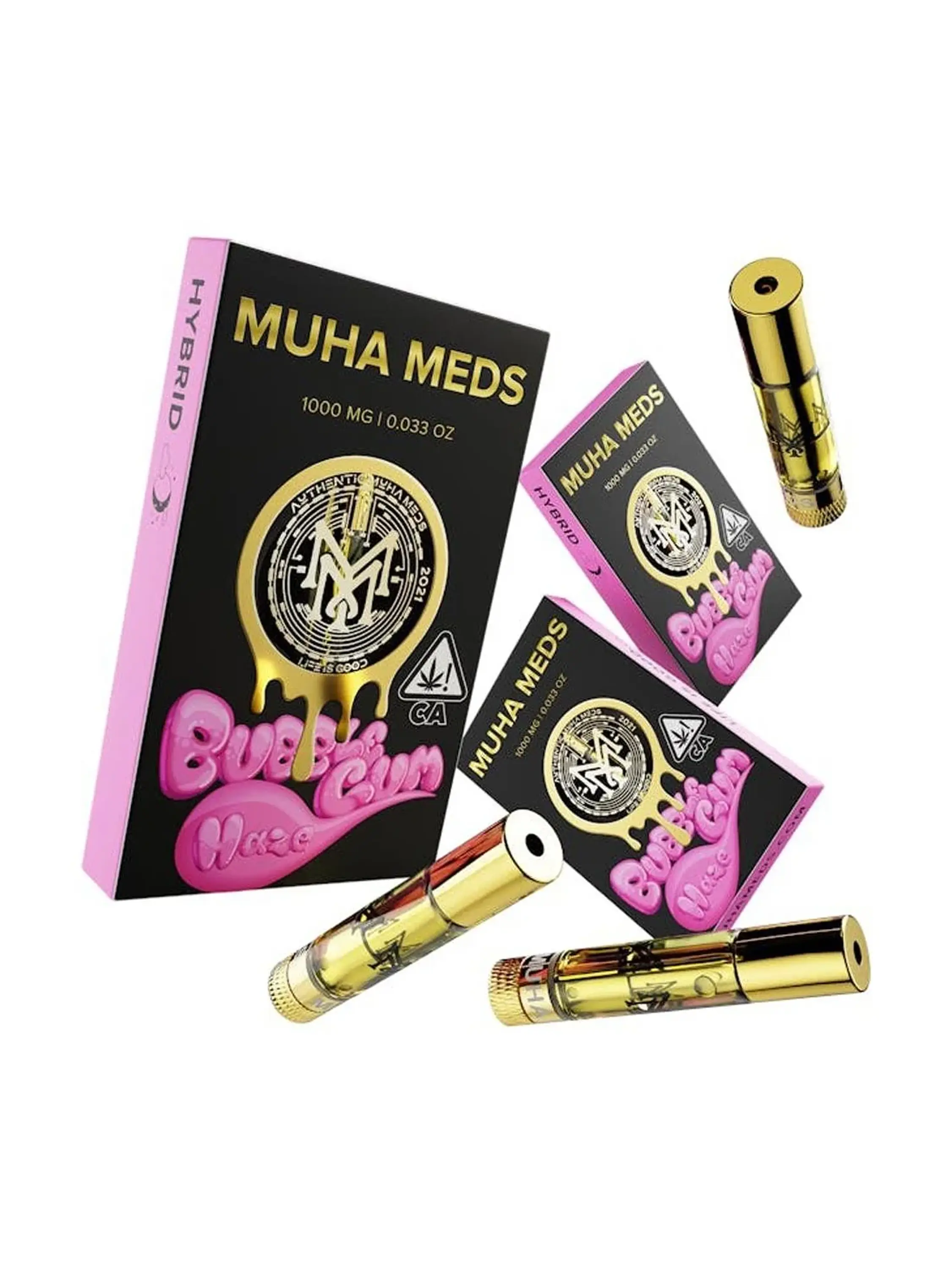 Cartridge Muha Meds 0,8Ml Apple Gelato Ice Hybrid (Vacio)-Muha Meds 2