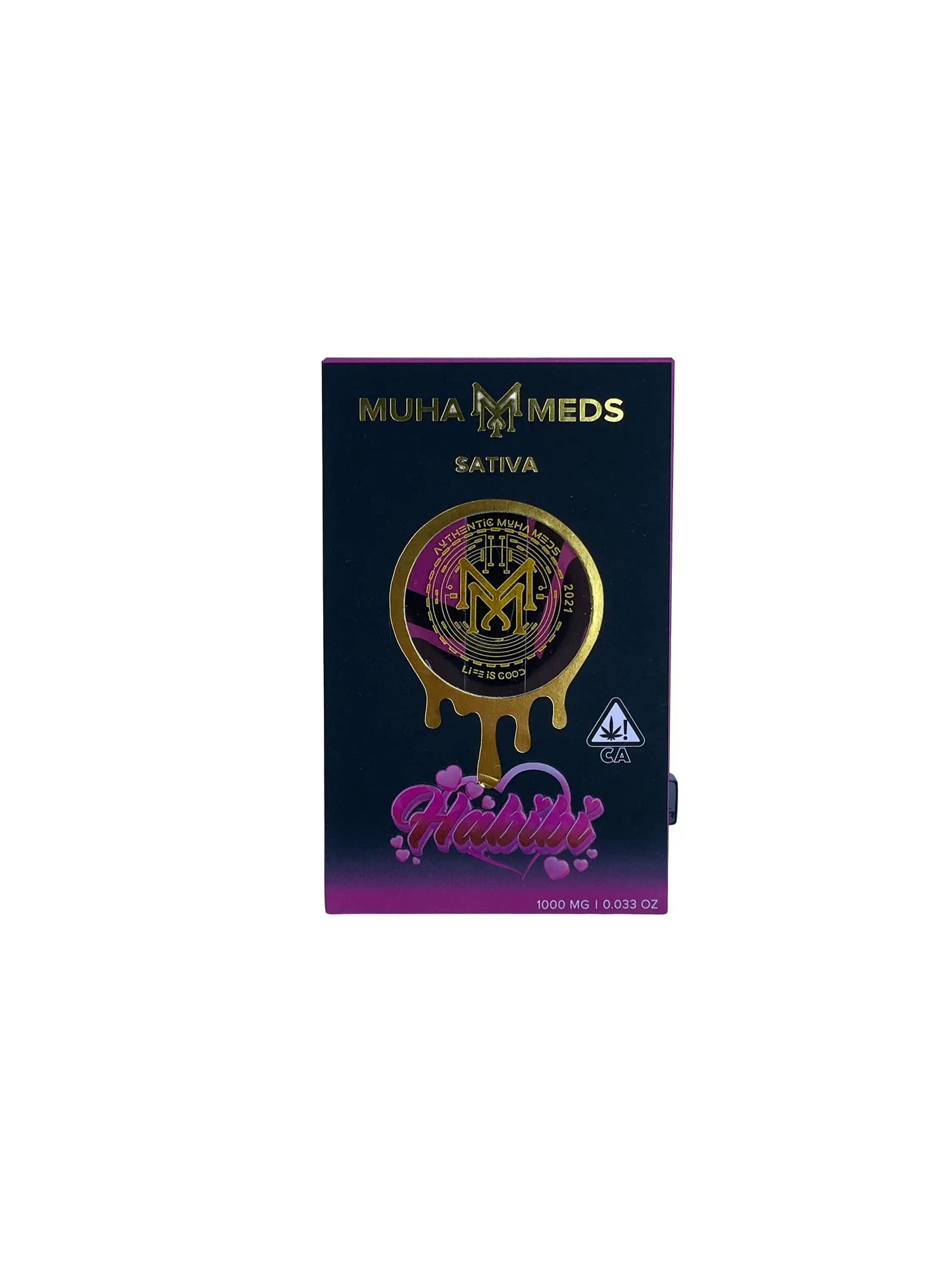 Cartridge Muha Meds 0,8Ml Apple Gelato Ice Hybrid (Vacio)-Muha Meds 6