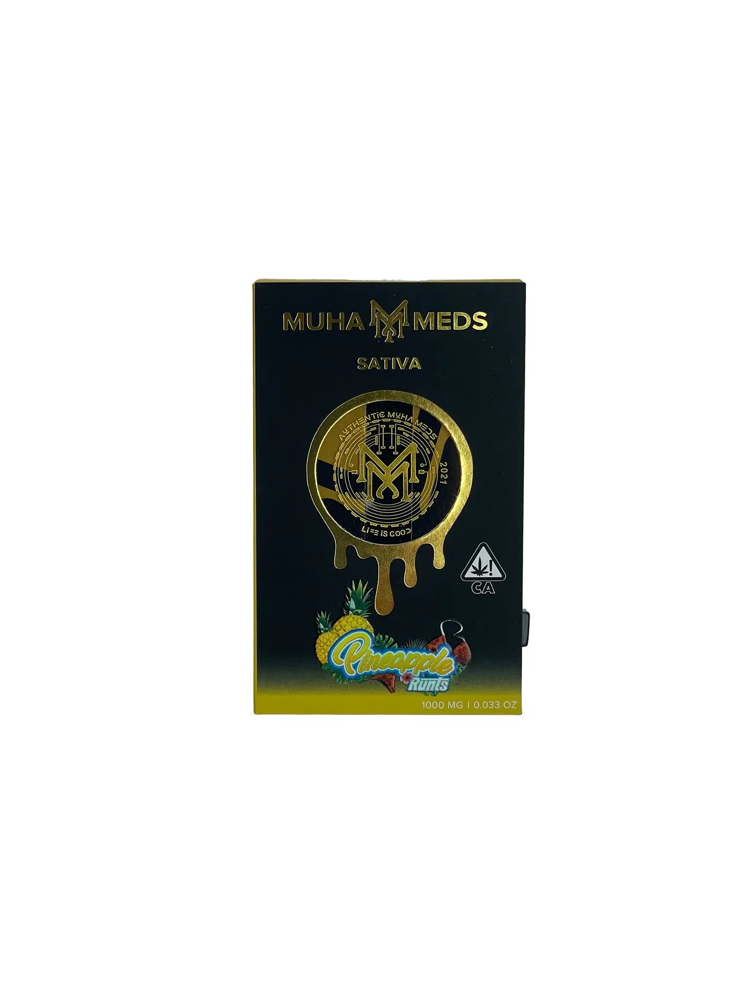 Cartridge Muha Meds 0,8Ml Apple Gelato Ice Hybrid (Vacio)-Muha Meds 8