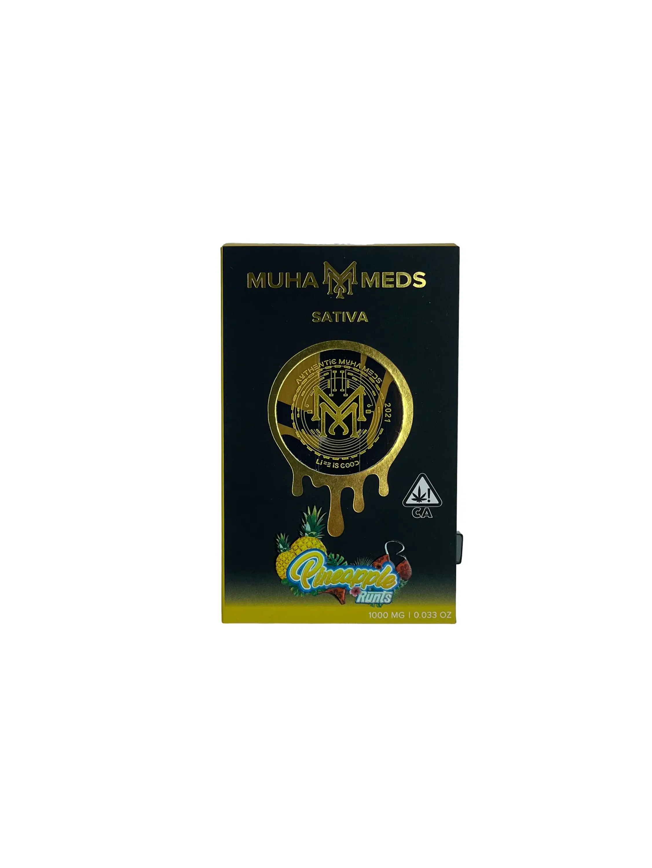 Cartridge Muha Meds 0,8Ml Apple Gelato Ice Hybrid (Vacio)-Muha Meds 8