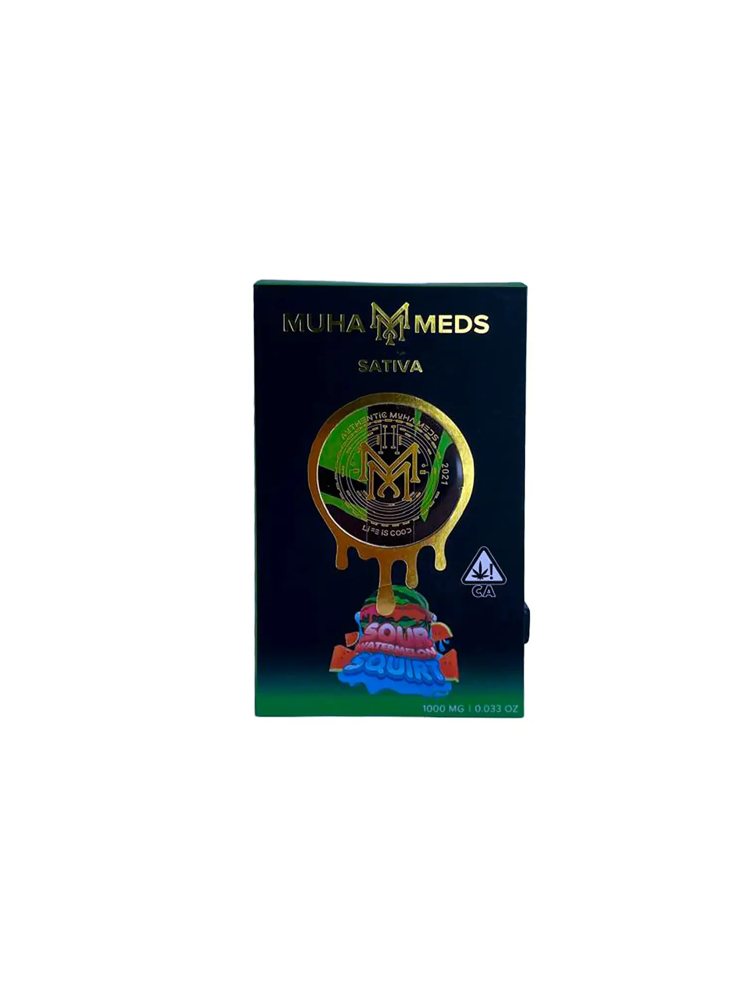 Cartridge Muha Meds 0,8Ml Apple Gelato Ice Hybrid (Vacio)-Muha Meds 11