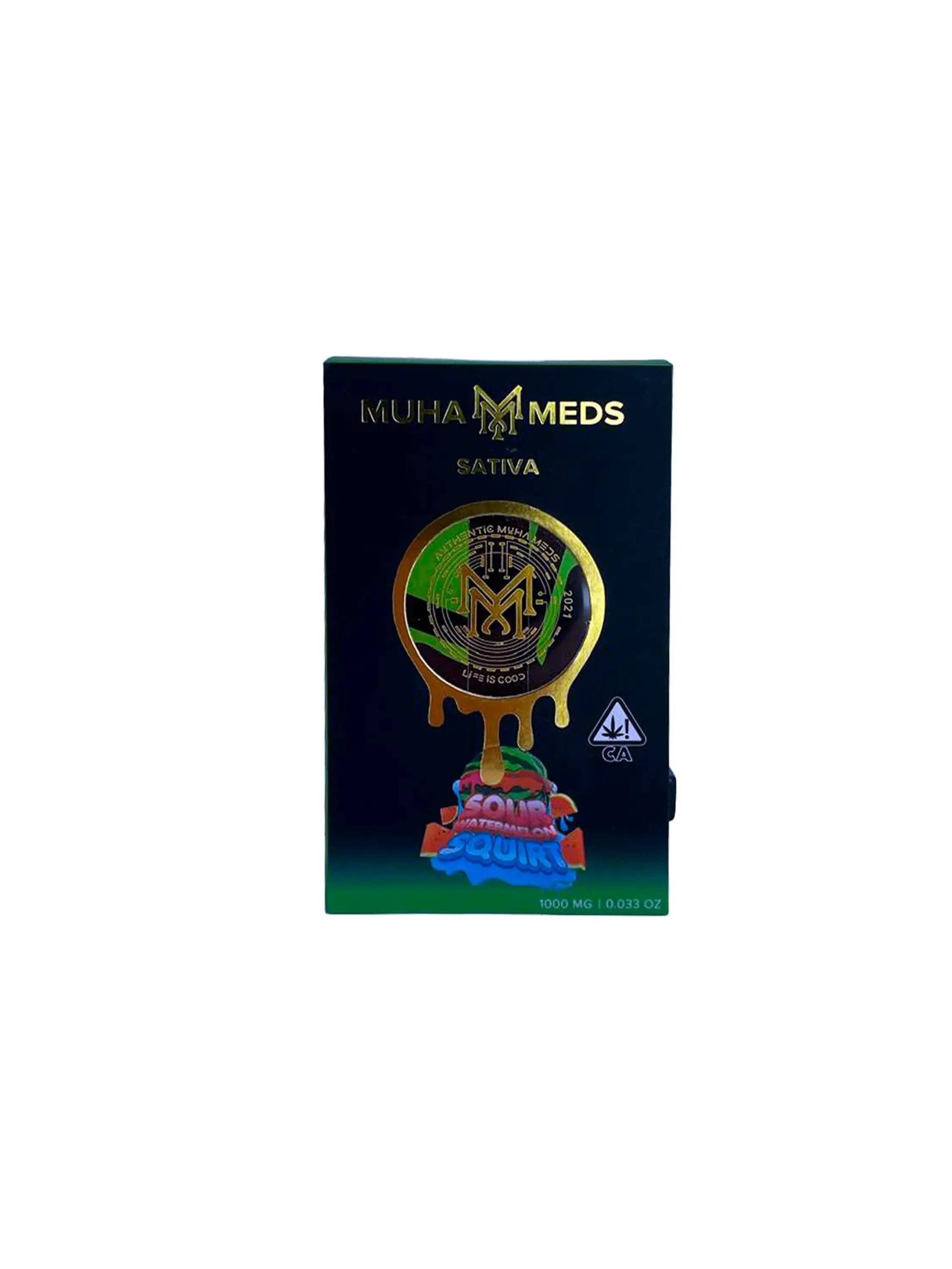 Cartridge Muha Meds 0,8Ml Apple Gelato Ice Hybrid (Vacio)-Muha Meds 11