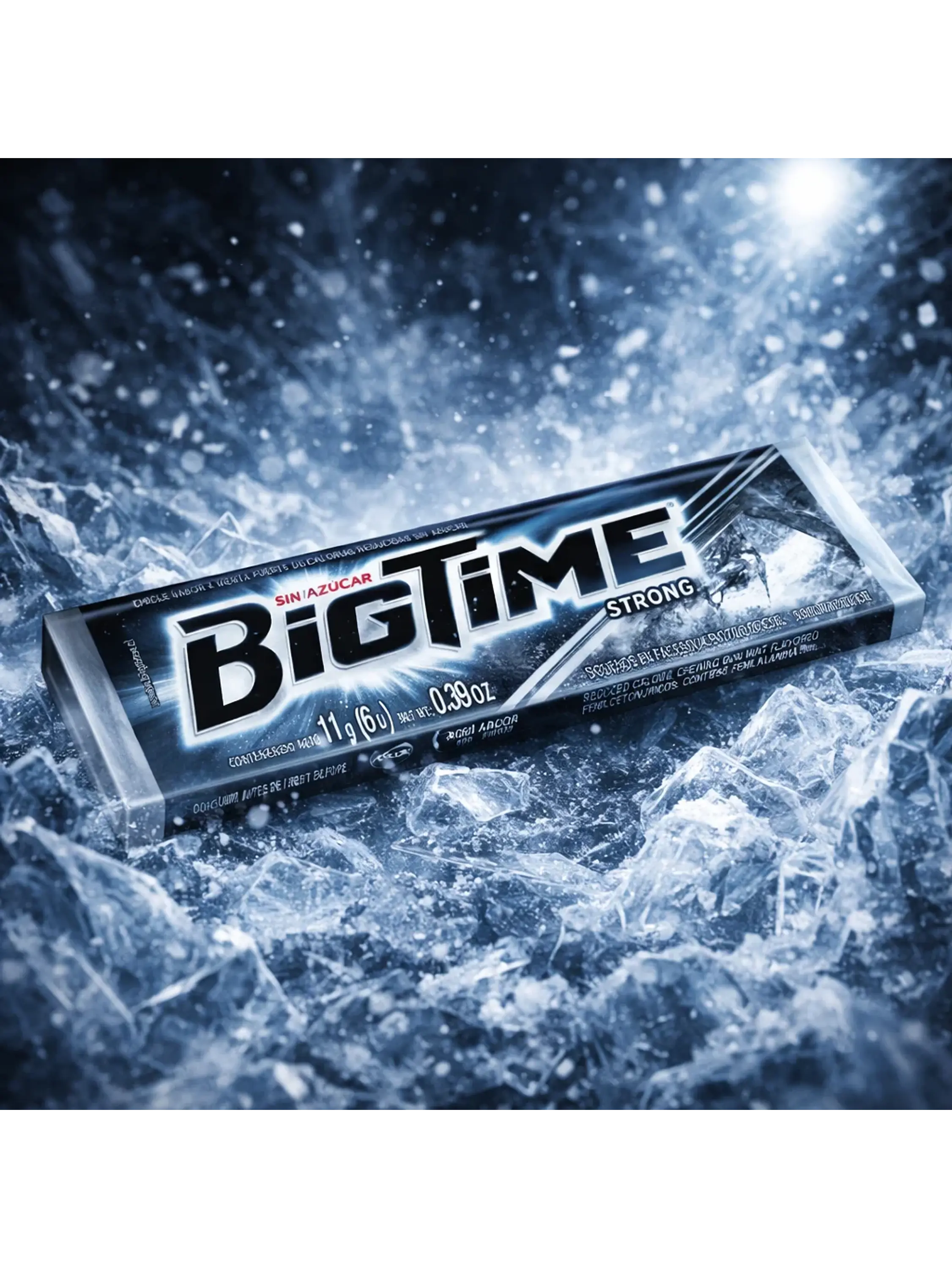 Chicle Bigtime Fresh Ice 11Gr 4