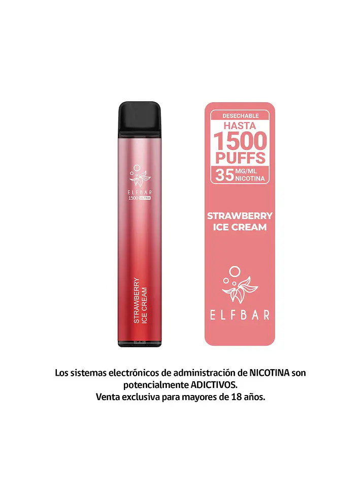 Elfbar 1500 - Vape Desechable 1500 Puffs 5