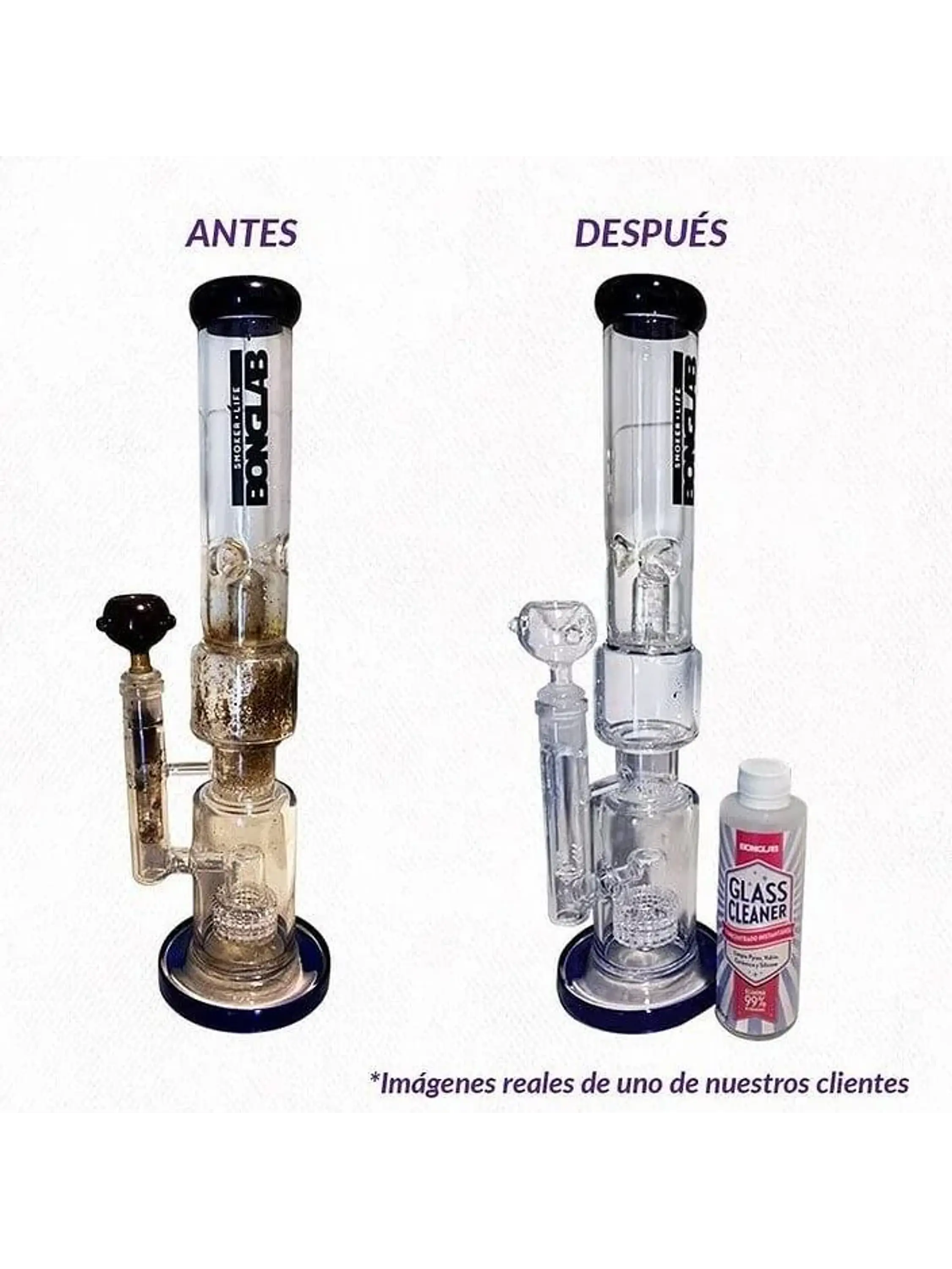 Glass Cleaner Limpiador-Bonglab 9