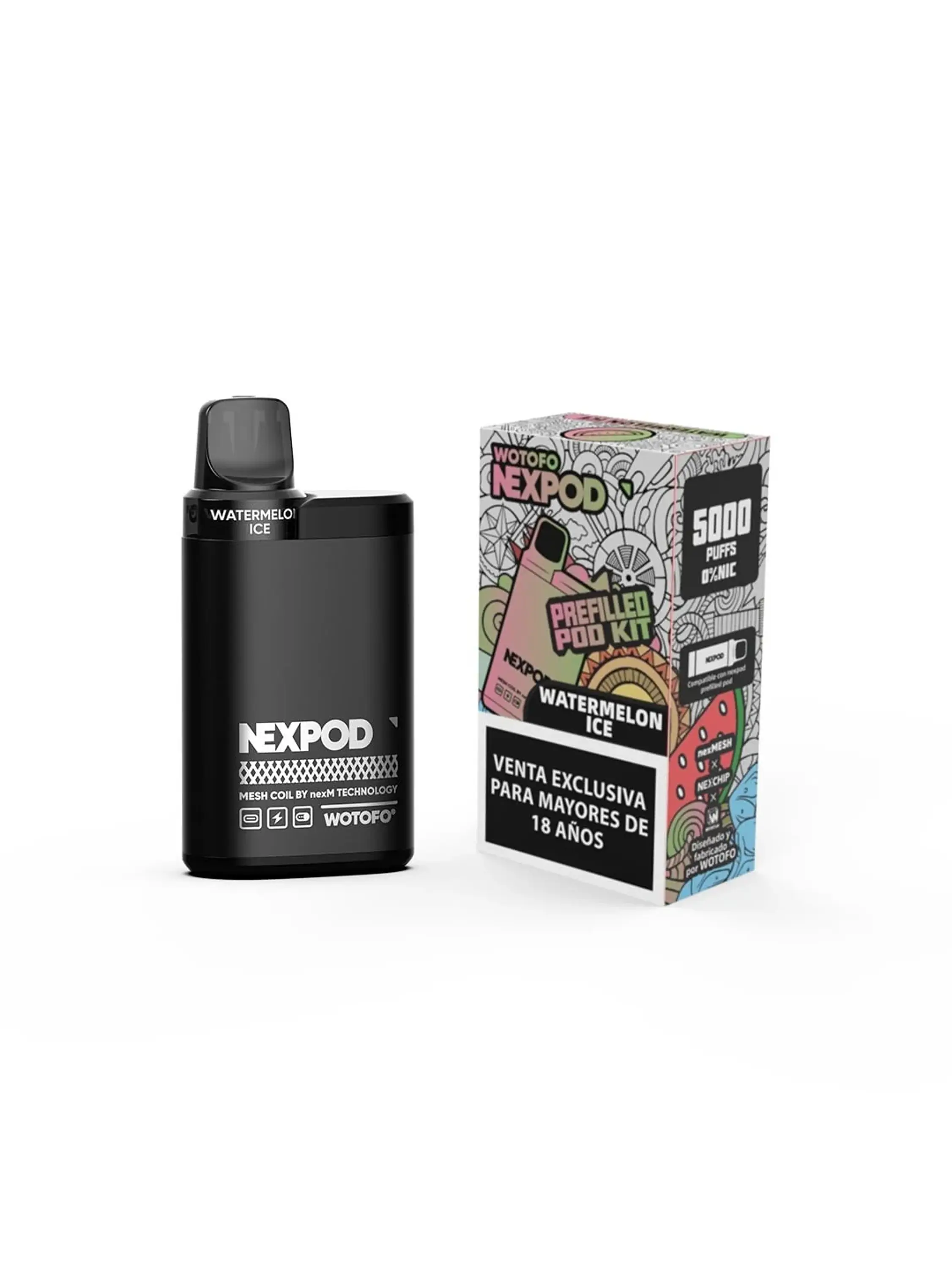 Vaporizador Blue Razz Ice 5000-Wotofo 5