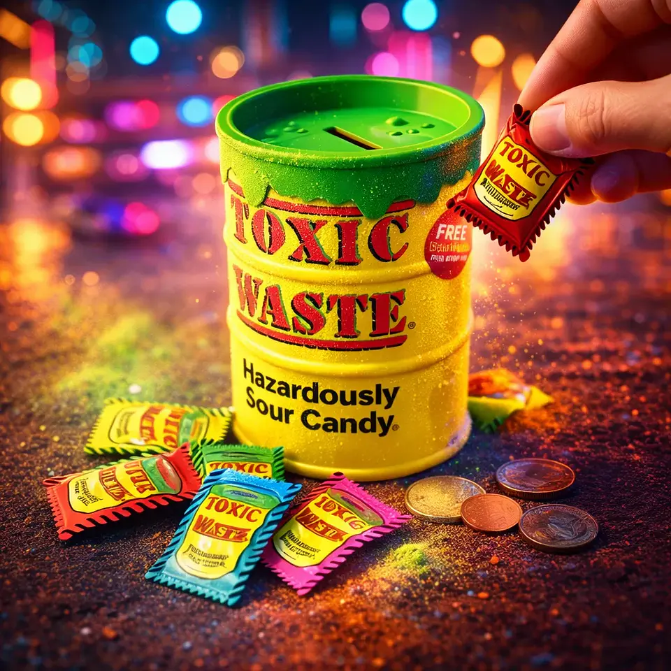 Dulces Acido Extremo Toxic Waste  4
