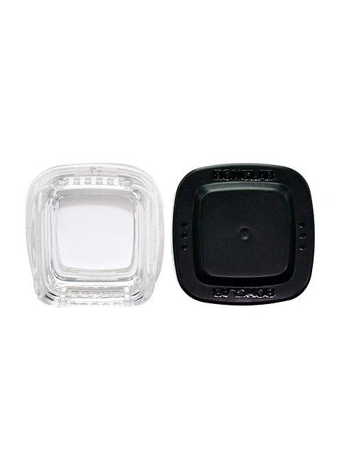 Contenedor Extractos Clear Tapa Blanca 4Ml-Bonglab 6