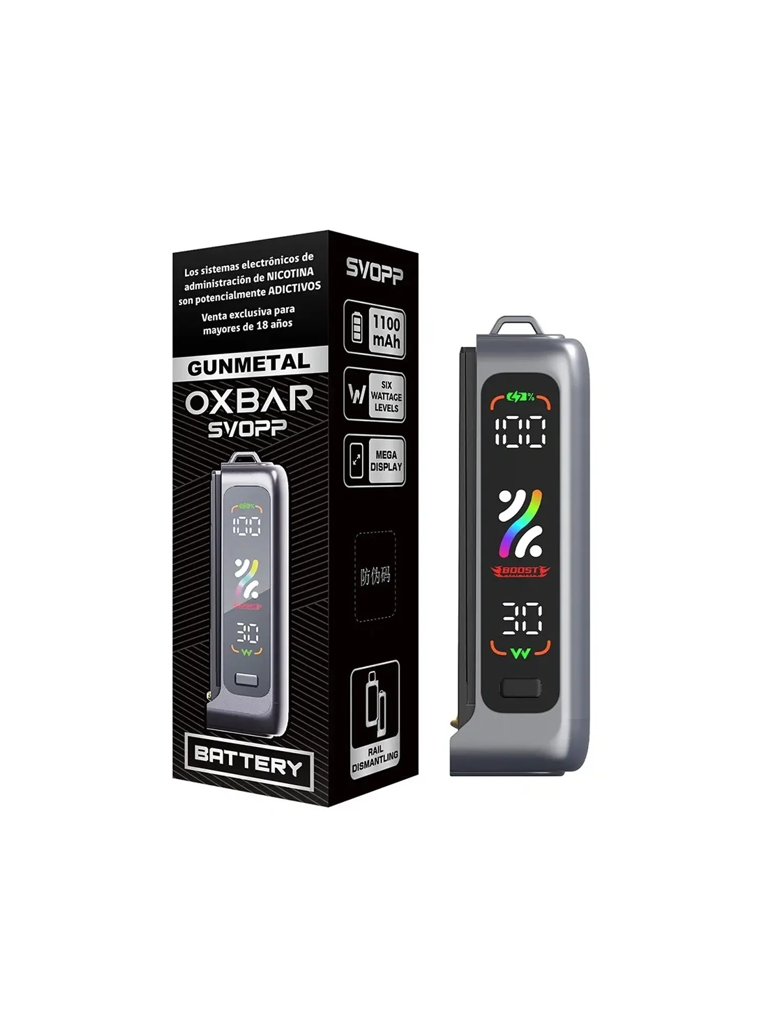 Bateria Svopp -Oxbar 3