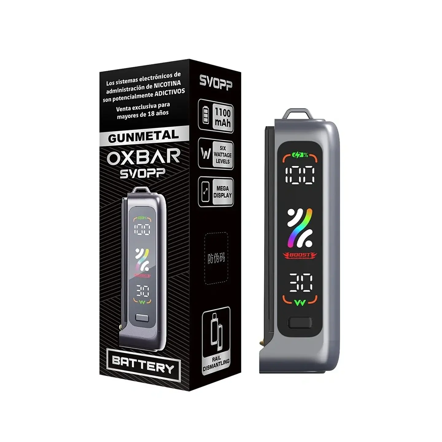 Bateria Svopp -Oxbar (Color a elección) 3