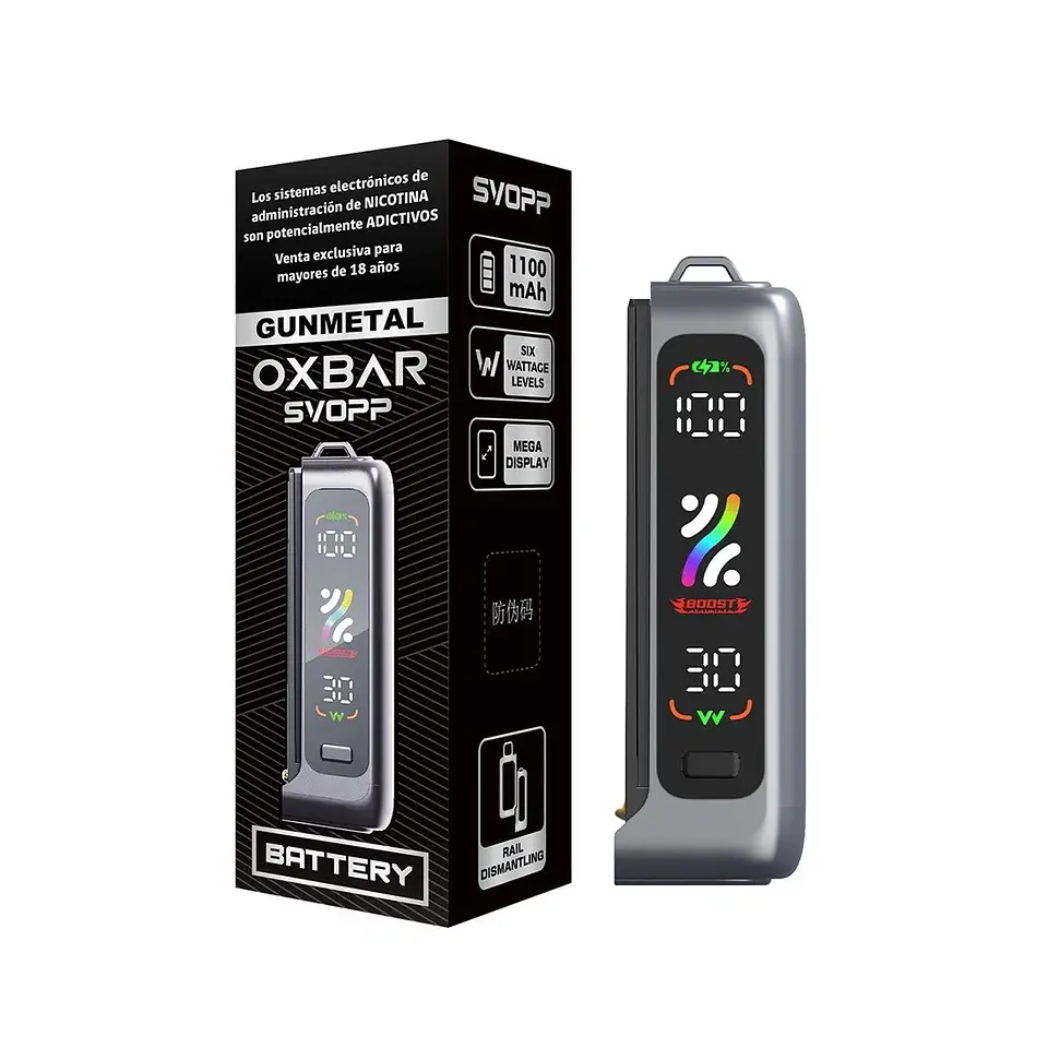 Bateria Svopp -Oxbar (Color a elección) 3