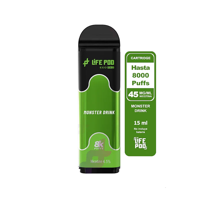 Eco Pro Cartrige 8000 Puff 4,5%/45Mg - Life Pod