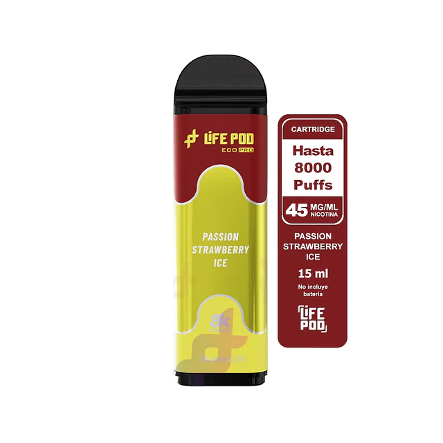 Eco Pro Cartrige 8000 Puff 4,5%/45Mg - Life Pod
