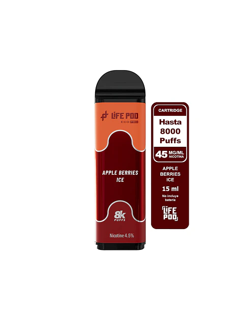 Eco Pro Cartrige 8000 Puff 4,5%/45Mg - Life Pod 7