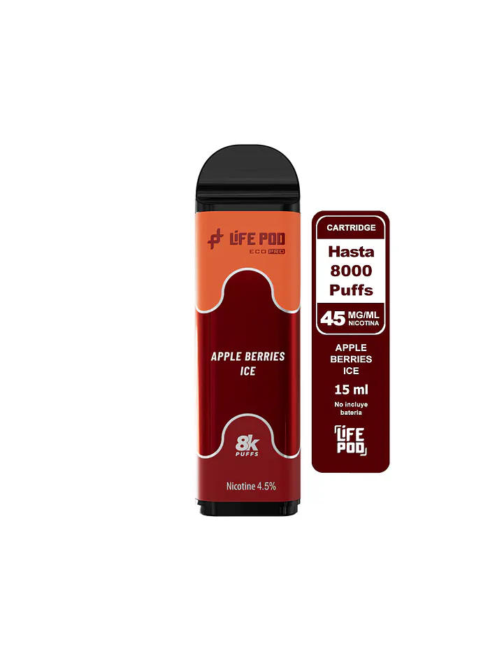 Eco Pro Cartrige 8000 Puff 4,5%/45Mg - Life Pod 7