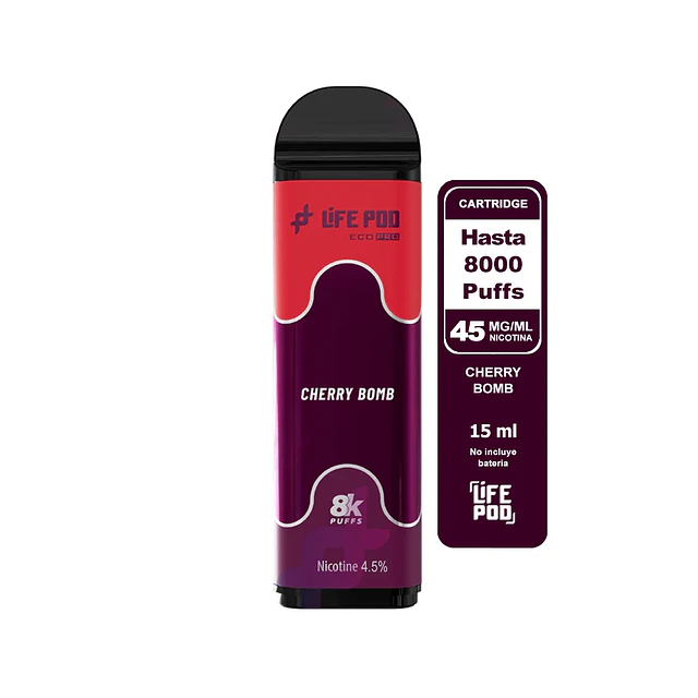 Eco Pro Cartrige 8000 Puff 4,5%/45Mg - Life Pod