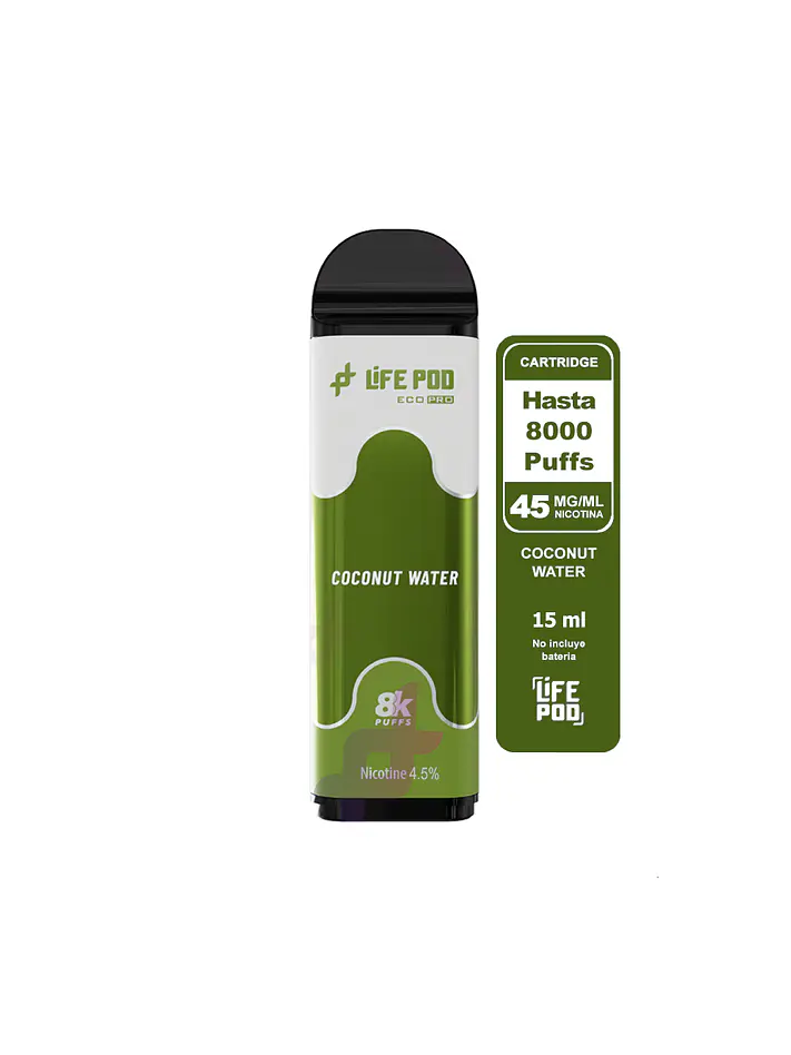 Eco Pro Cartrige 8000 Puff 4,5%/45Mg - Life Pod 10