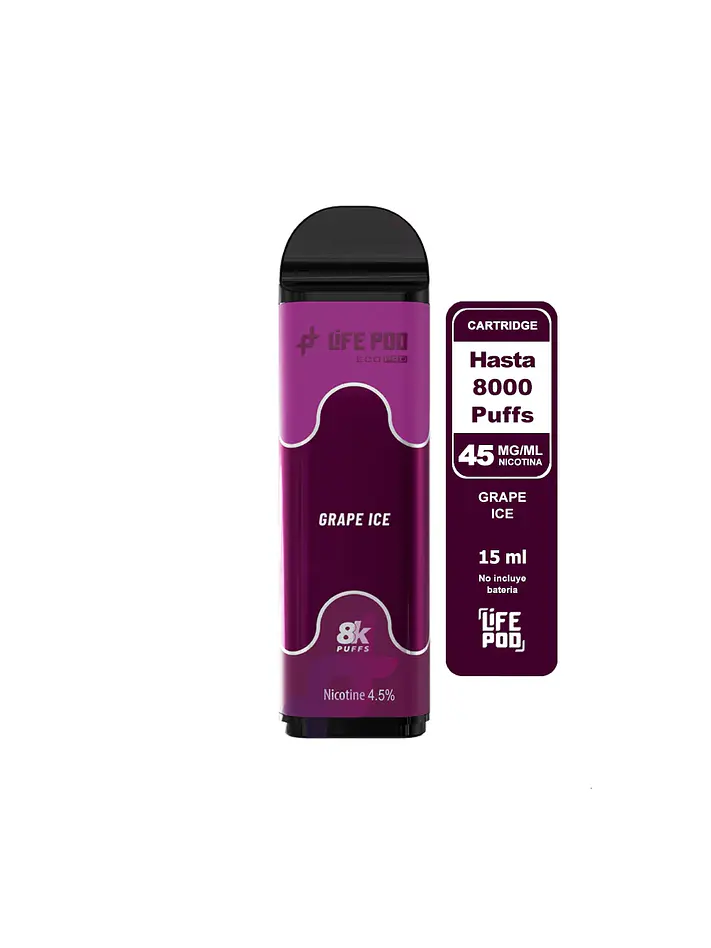 Eco Pro Cartrige 8000 Puff 4,5%/45Mg - Life Pod 11