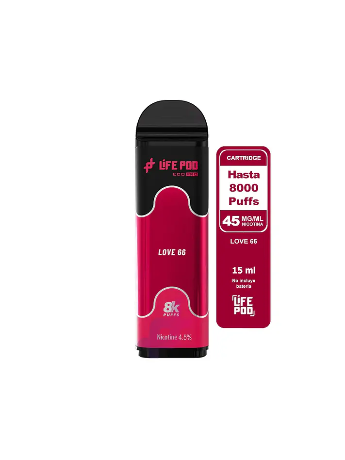 Eco Pro Cartrige 8000 Puff 4,5%/45Mg - Life Pod 14