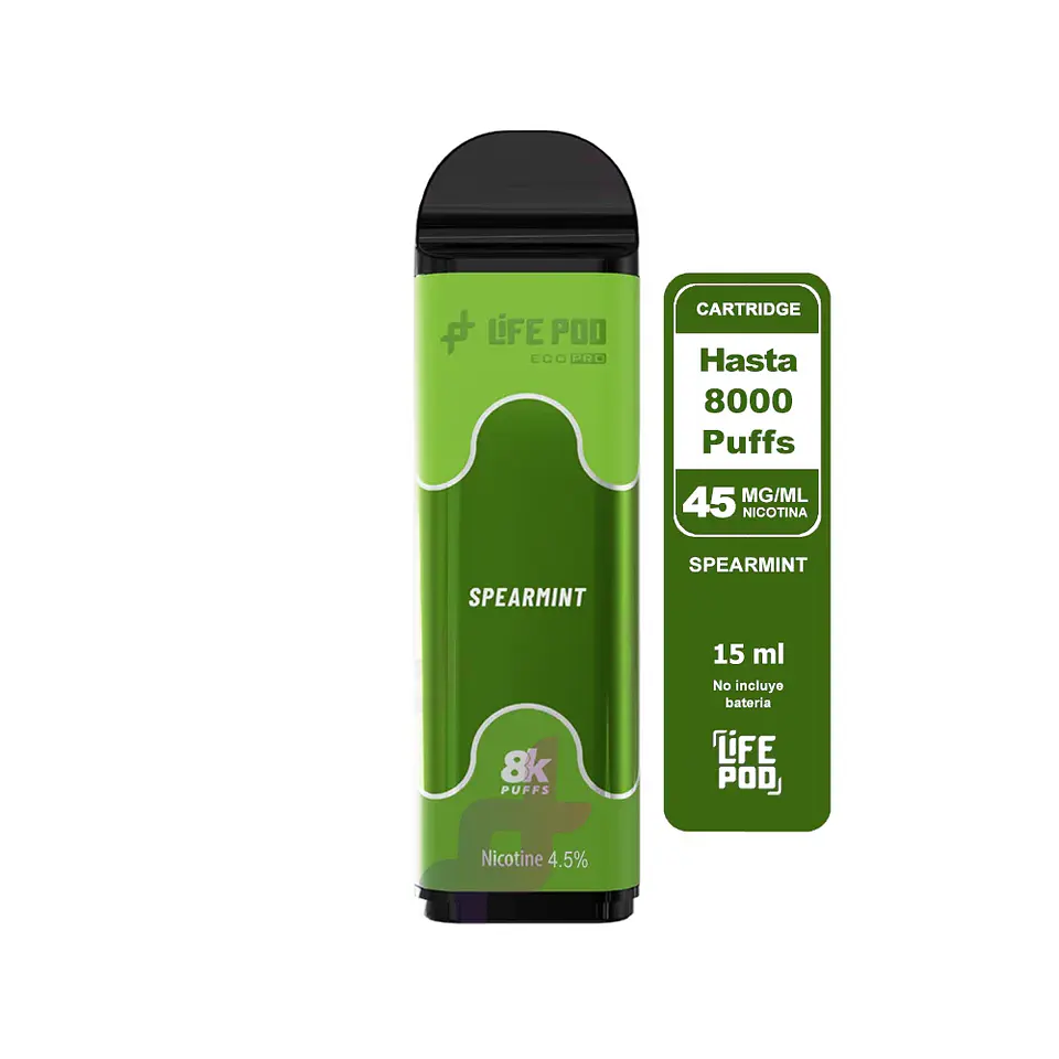 Eco Pro Cartrige 8000 Puff 4,5%/45Mg - Life Pod 17