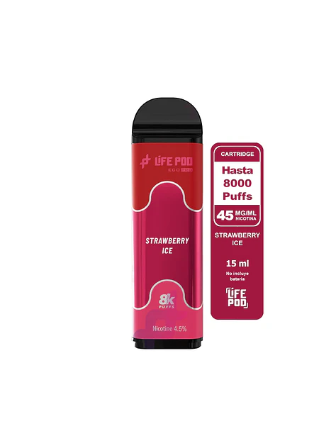 Eco Pro Cartrige 8000 Puff 4,5%/45Mg - Life Pod 18