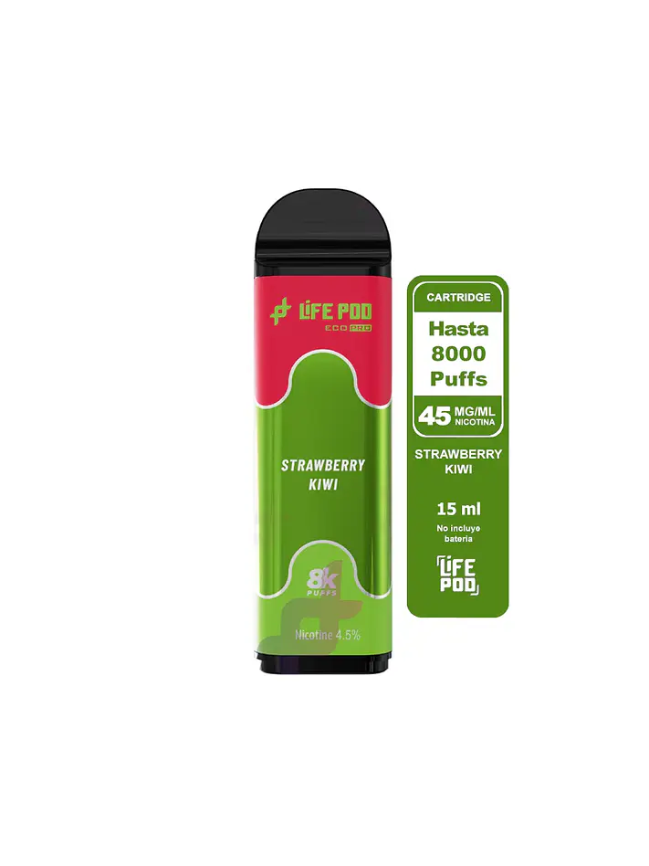 Eco Pro Cartrige 8000 Puff 4,5%/45Mg - Life Pod 19