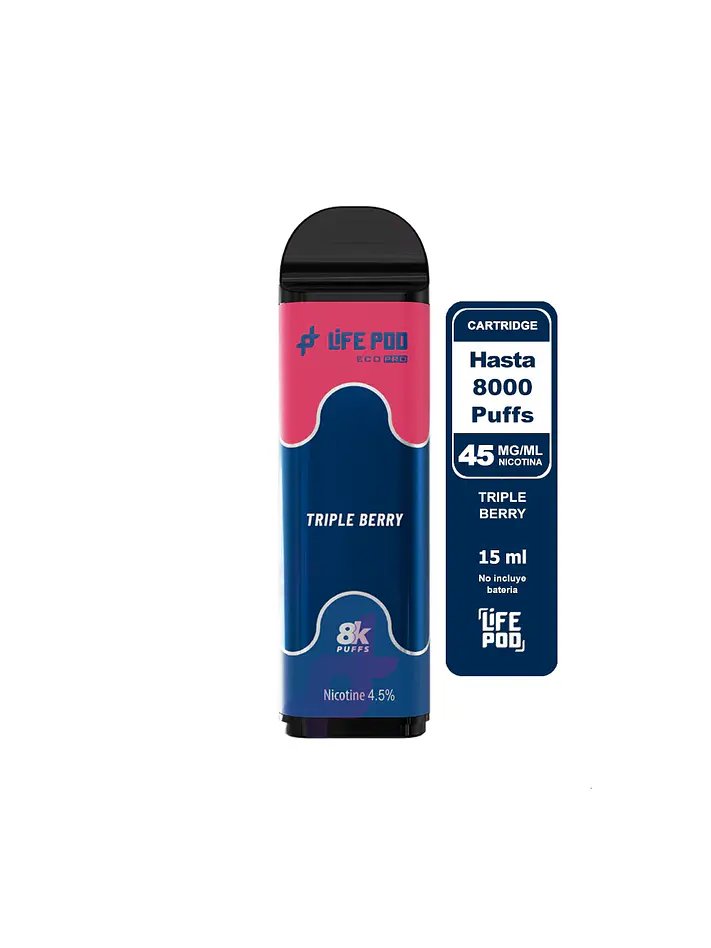 Eco Pro Cartrige 8000 Puff 4,5%/45Mg - Life Pod 20