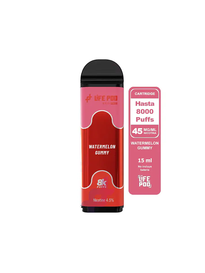 Eco Pro Cartrige 8000 Puff 4,5%/45Mg - Life Pod 21