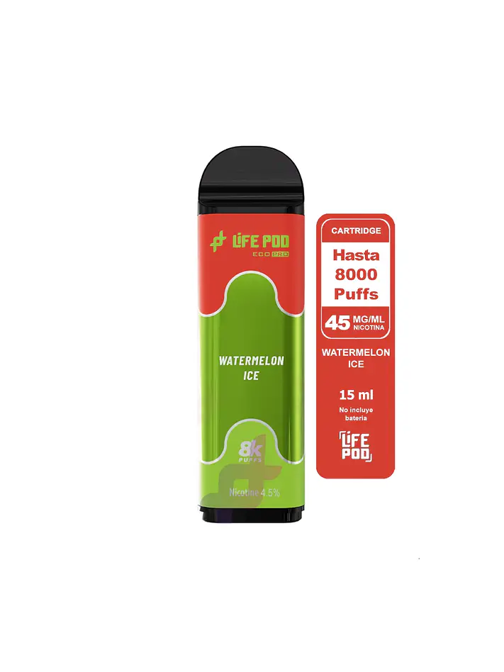Eco Pro Cartrige 8000 Puff 4,5%/45Mg - Life Pod 22
