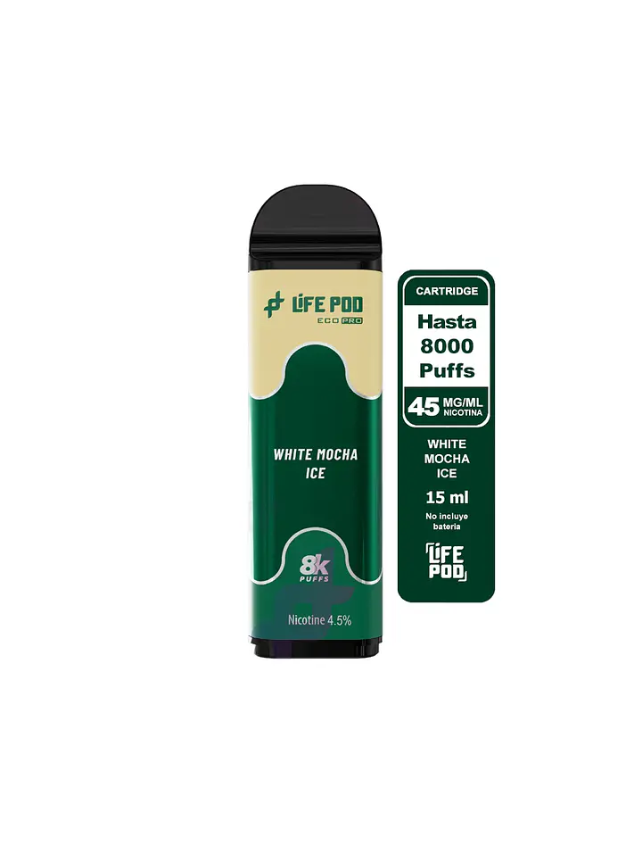 Eco Pro Cartrige 8000 Puff 4,5%/45Mg - Life Pod 23