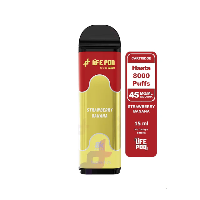Eco Pro Cartrige 8000 Puff 4,5%/45Mg - Life Pod