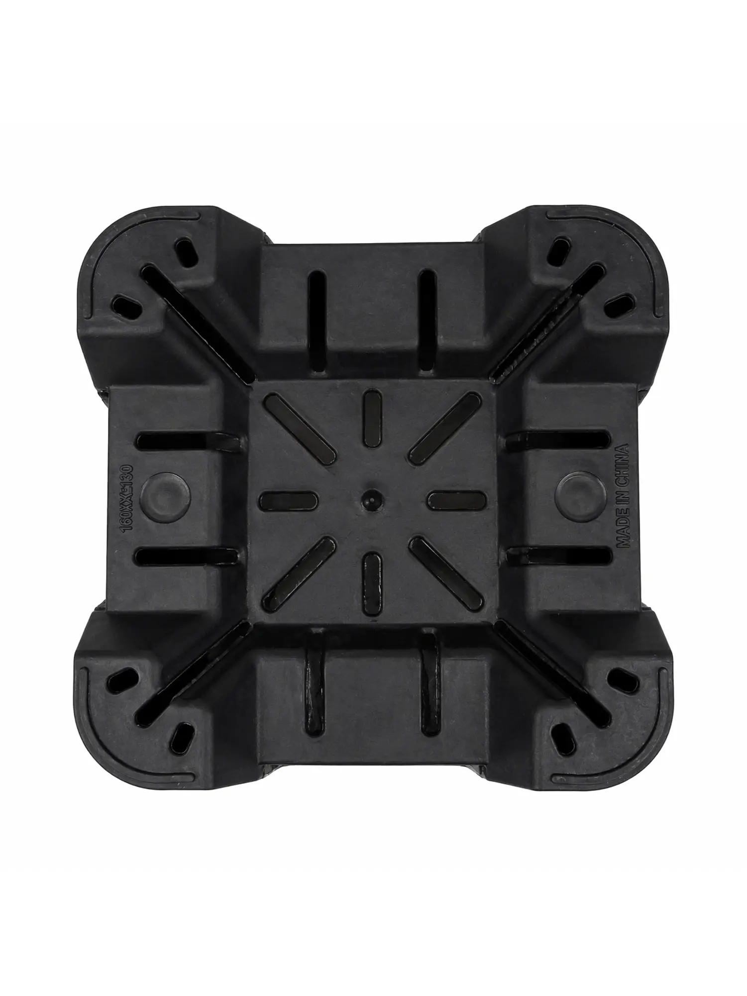 Maceta Profesional Cuadrada Negra medidas variadas- Kasvi 8