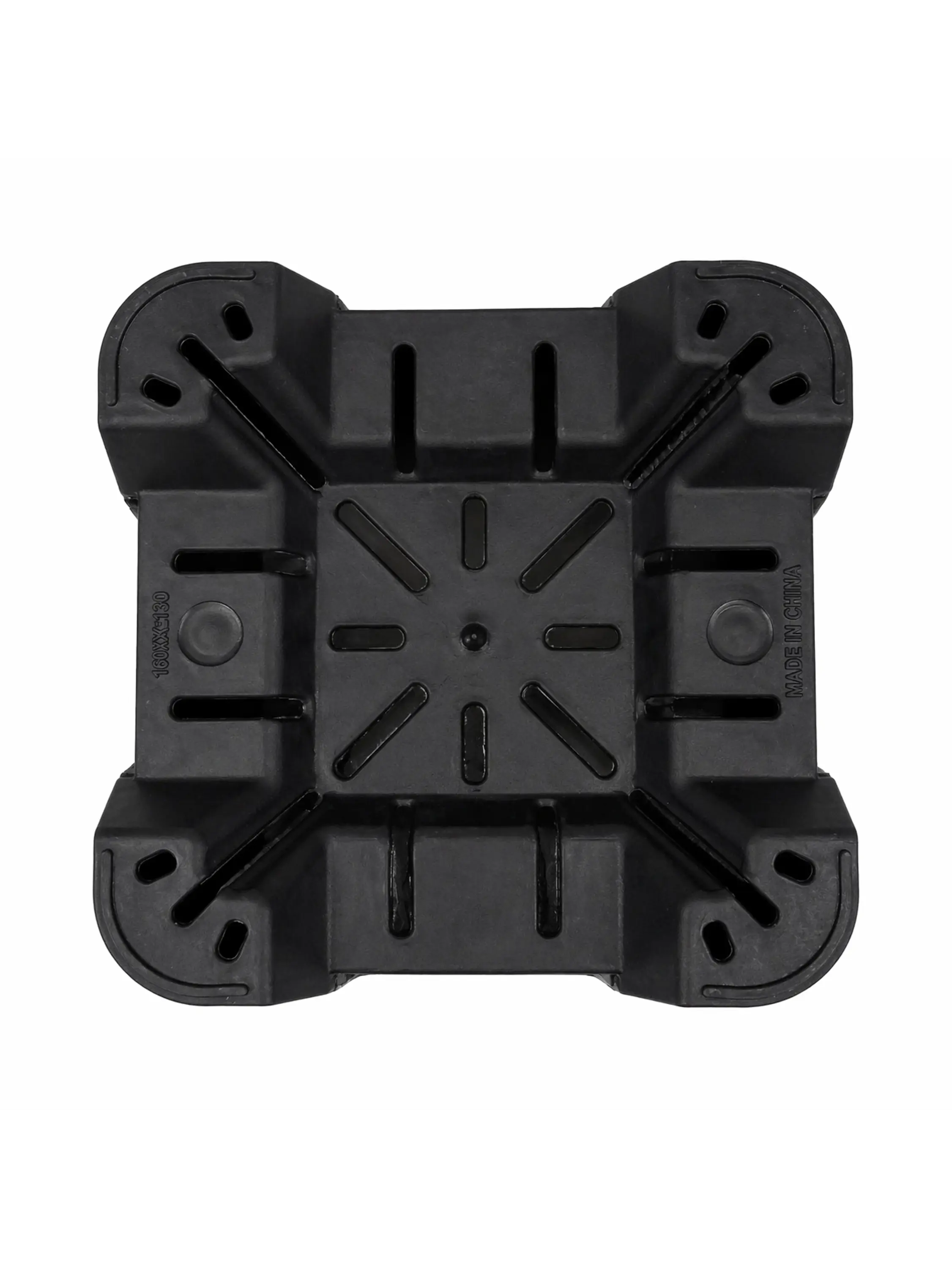 Maceta Profesional Cuadrada Negra medidas variadas- Kasvi 8