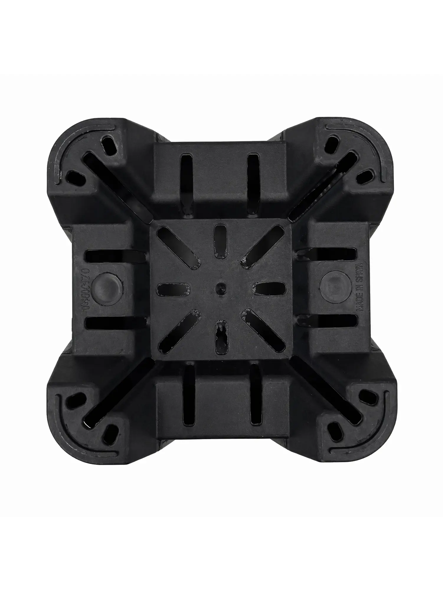 Maceta Profesional Cuadrada Negra medidas variadas- Kasvi 9