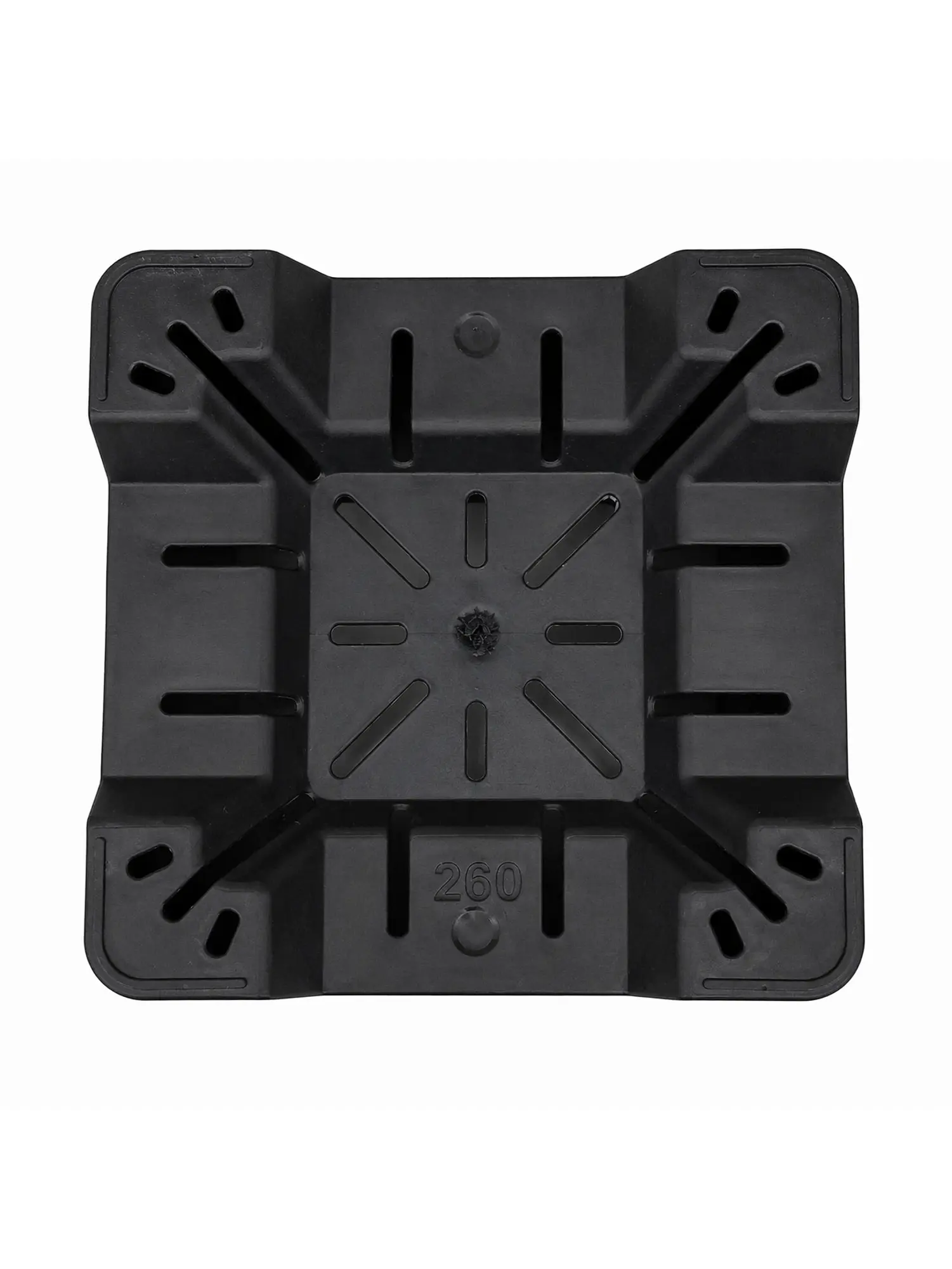 Maceta Profesional Cuadrada Negra medidas variadas- Kasvi 10