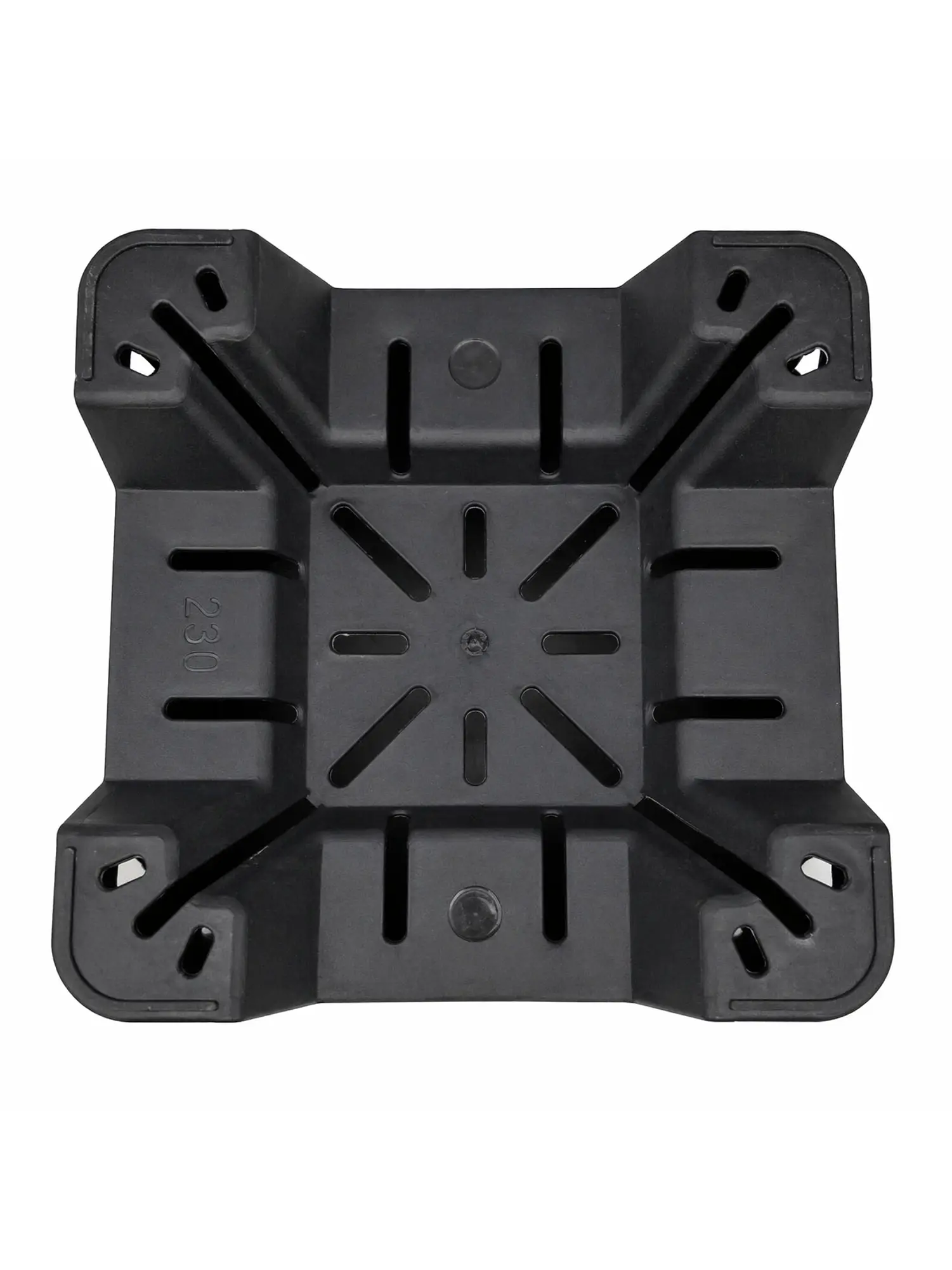 Maceta Profesional Cuadrada Negra medidas variadas- Kasvi 12