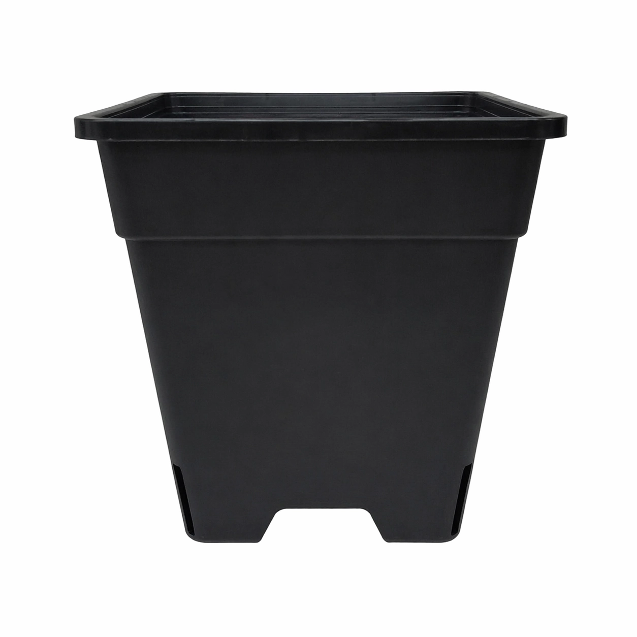Maceta Cuadrada Negra Kasvi – Plástica para Cultivo Indoor y Outdoor (2 a 11 L) 2