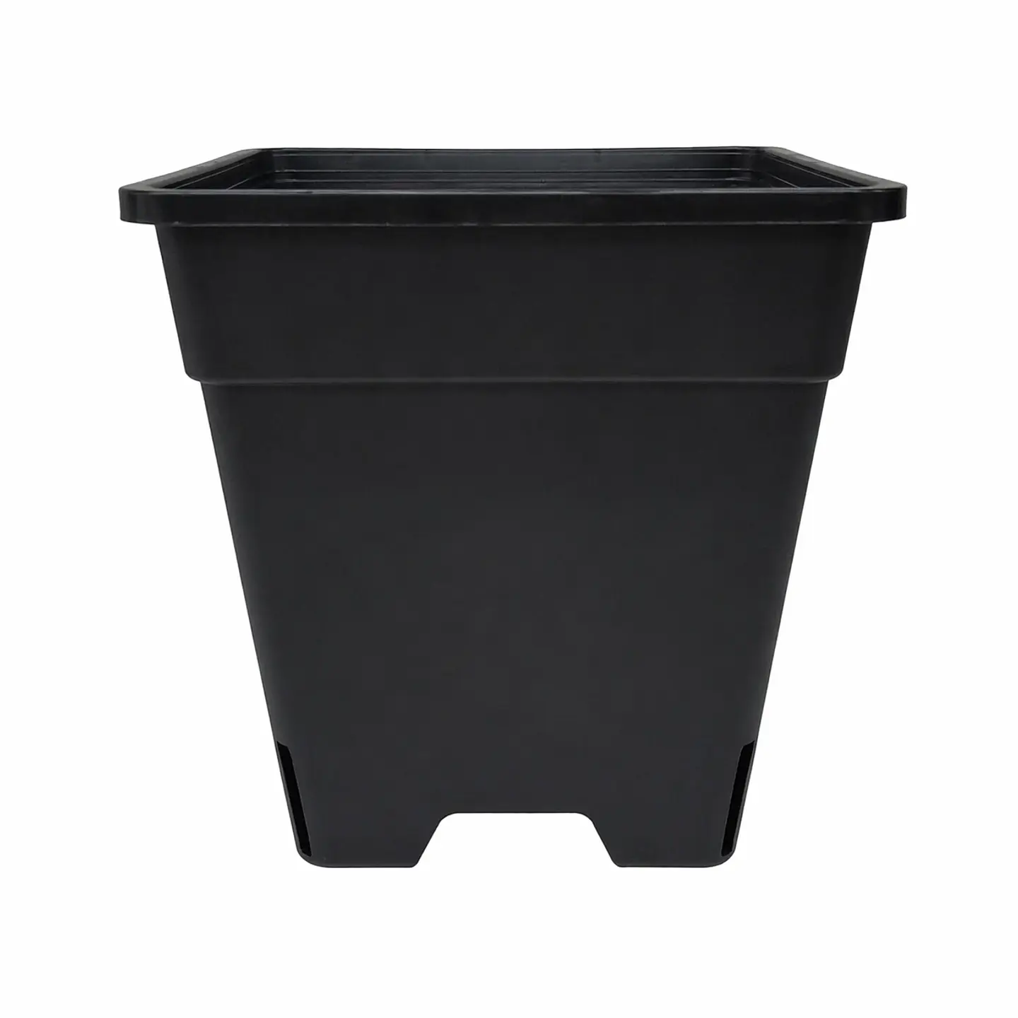 Maceta Cuadrada Negra Kasvi – Plástica para Cultivo Indoor y Outdoor (2 a 11 L) 2