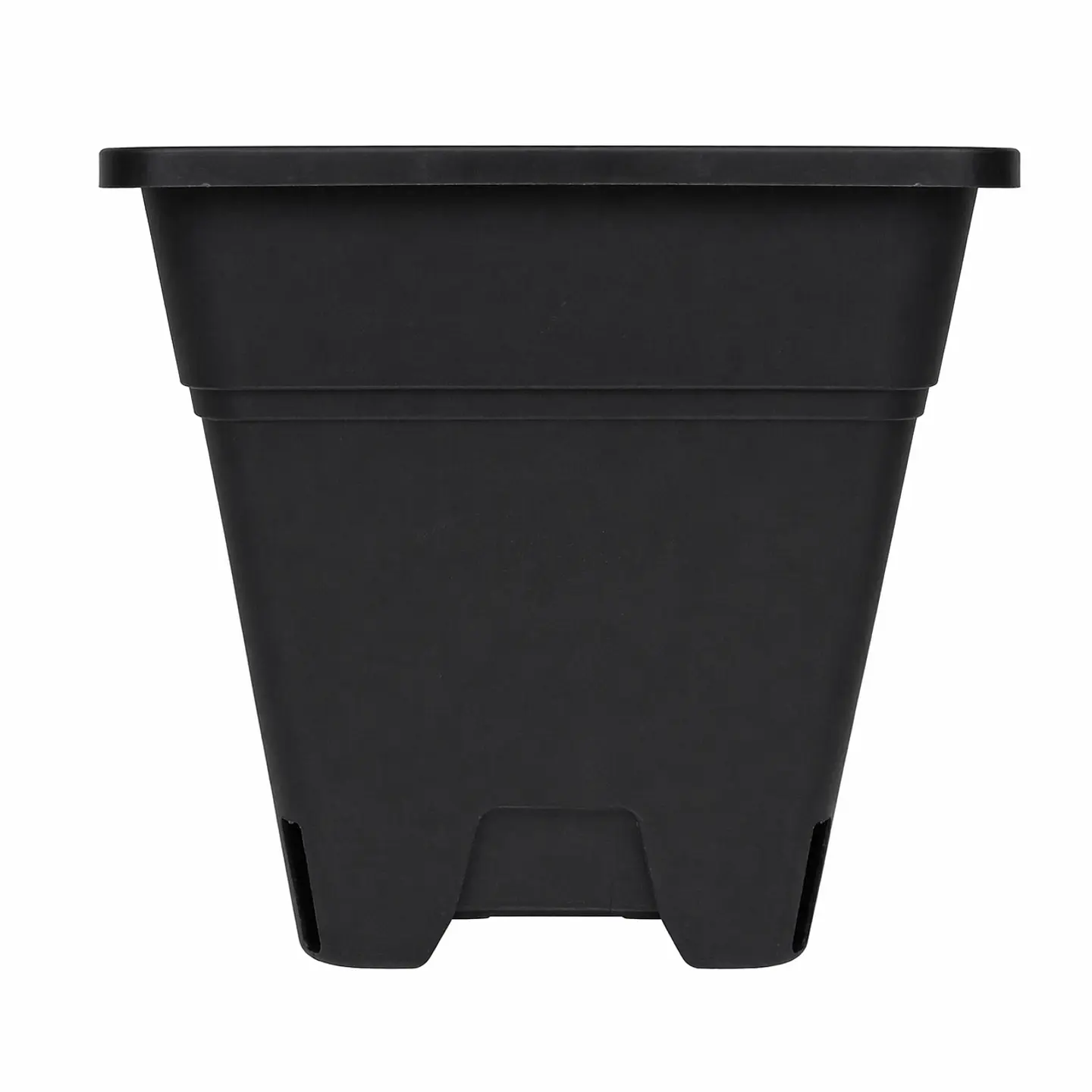 Maceta Cuadrada Negra Kasvi – Plástica para Cultivo Indoor y Outdoor (2 a 11 L) 3