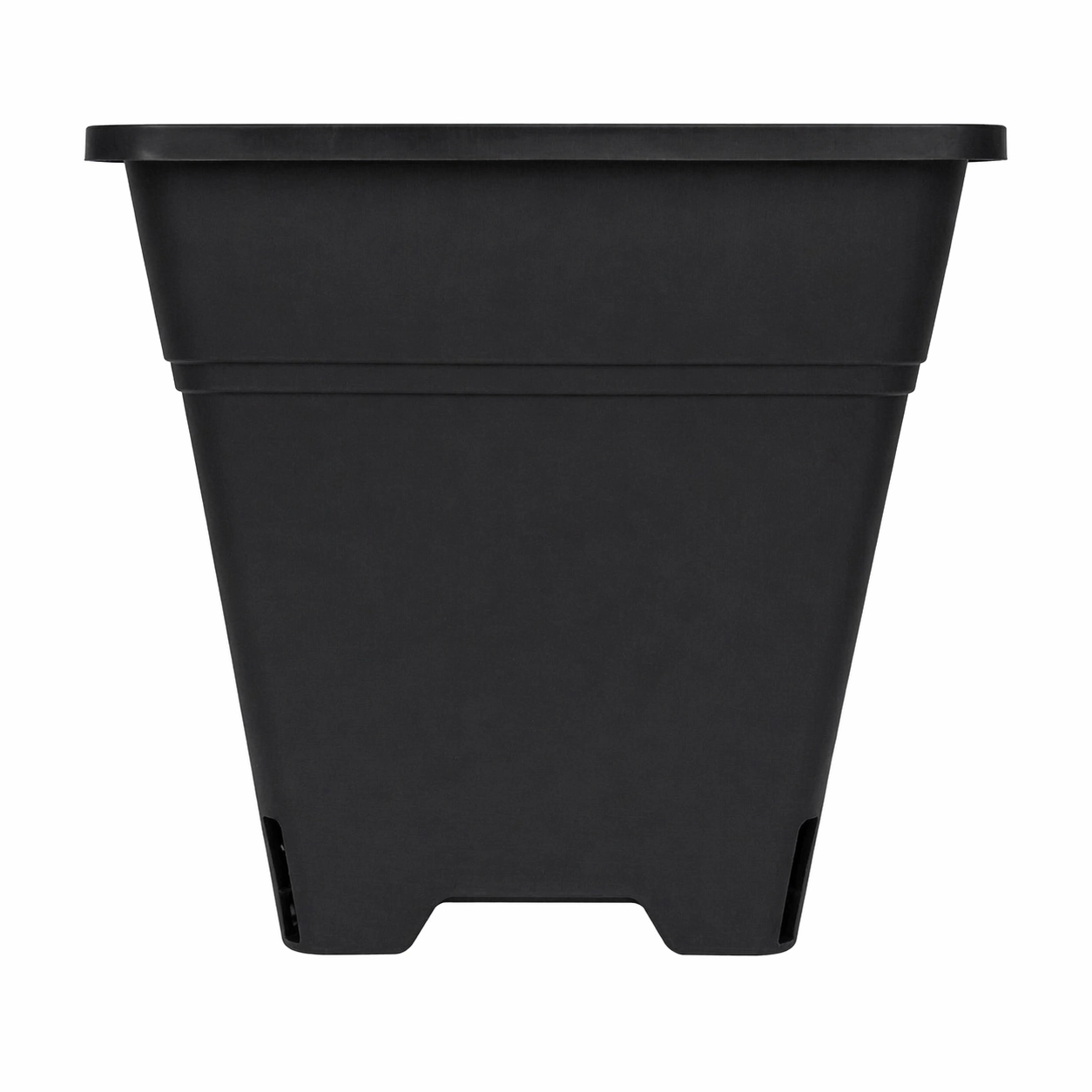 Maceta Cuadrada Negra Kasvi – Plástica para Cultivo Indoor y Outdoor (2 a 11 L) 4