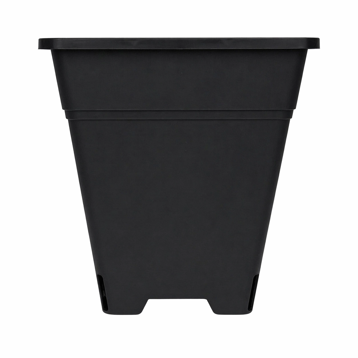 Maceta Cuadrada Negra Kasvi – Plástica para Cultivo Indoor y Outdoor (2 a 11 L) 6