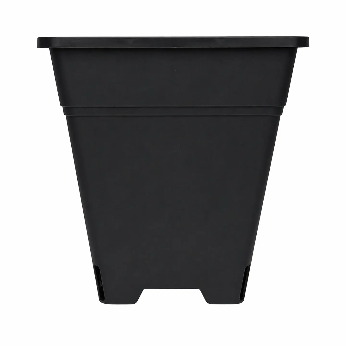 Maceta Cuadrada Negra Kasvi – Plástica para Cultivo Indoor y Outdoor (2 a 11 L) 6