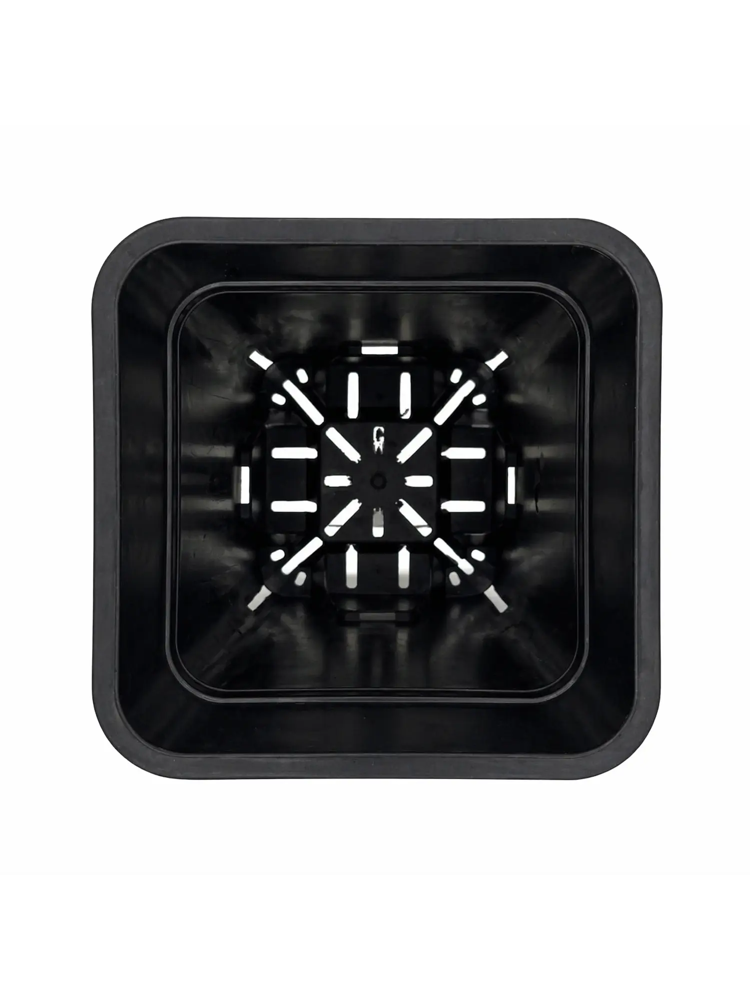 Maceta Profesional Cuadrada Negra medidas variadas- Kasvi 20