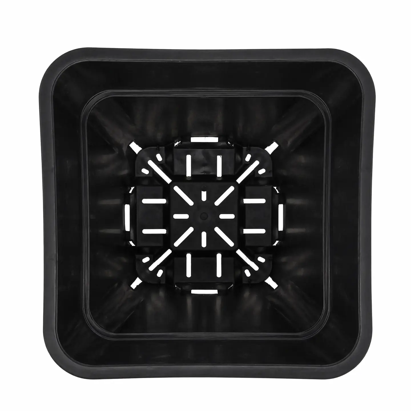 Maceta Cuadrada Negra Kasvi – Plástica para Cultivo Indoor y Outdoor (2 a 11 L) 21