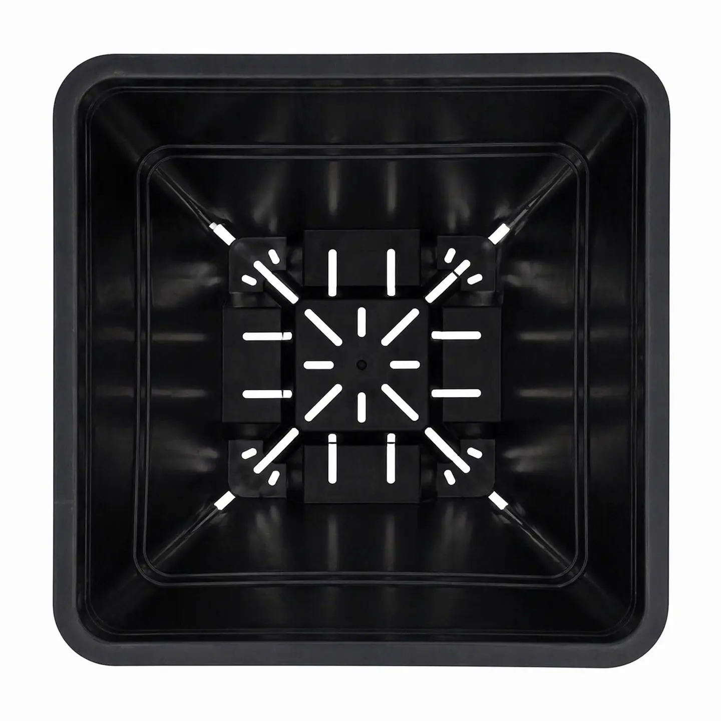 Maceta Cuadrada Negra Kasvi – Plástica para Cultivo Indoor y Outdoor (2 a 11 L) 22