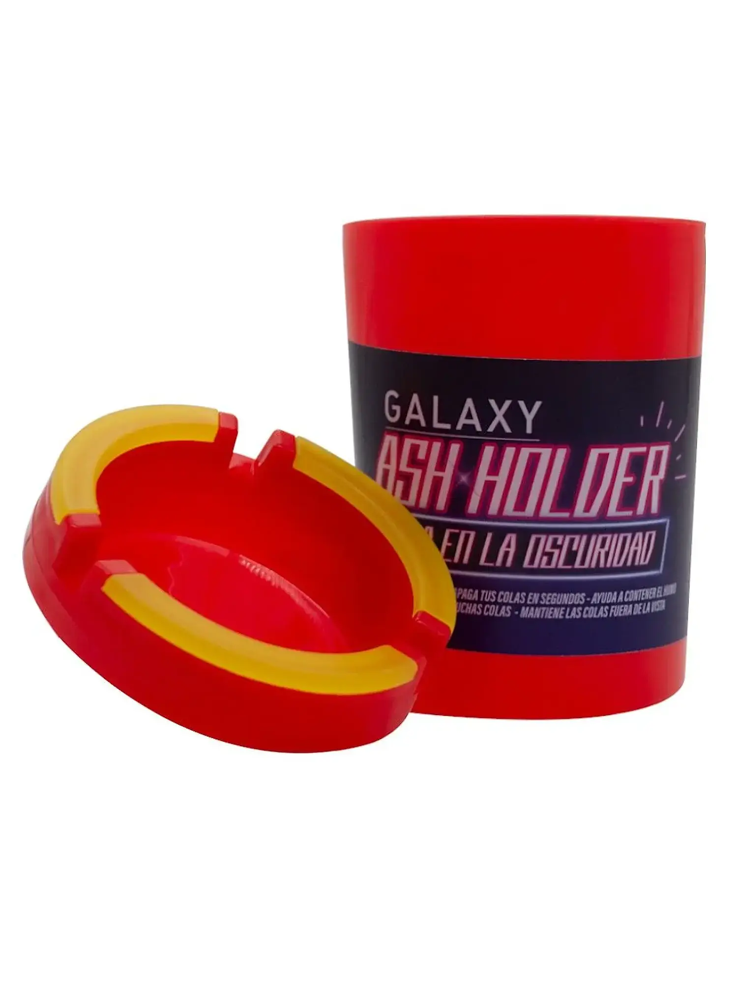 CENICERO ASH HOLDER GLOW IN THE DARK - GALAXY 5