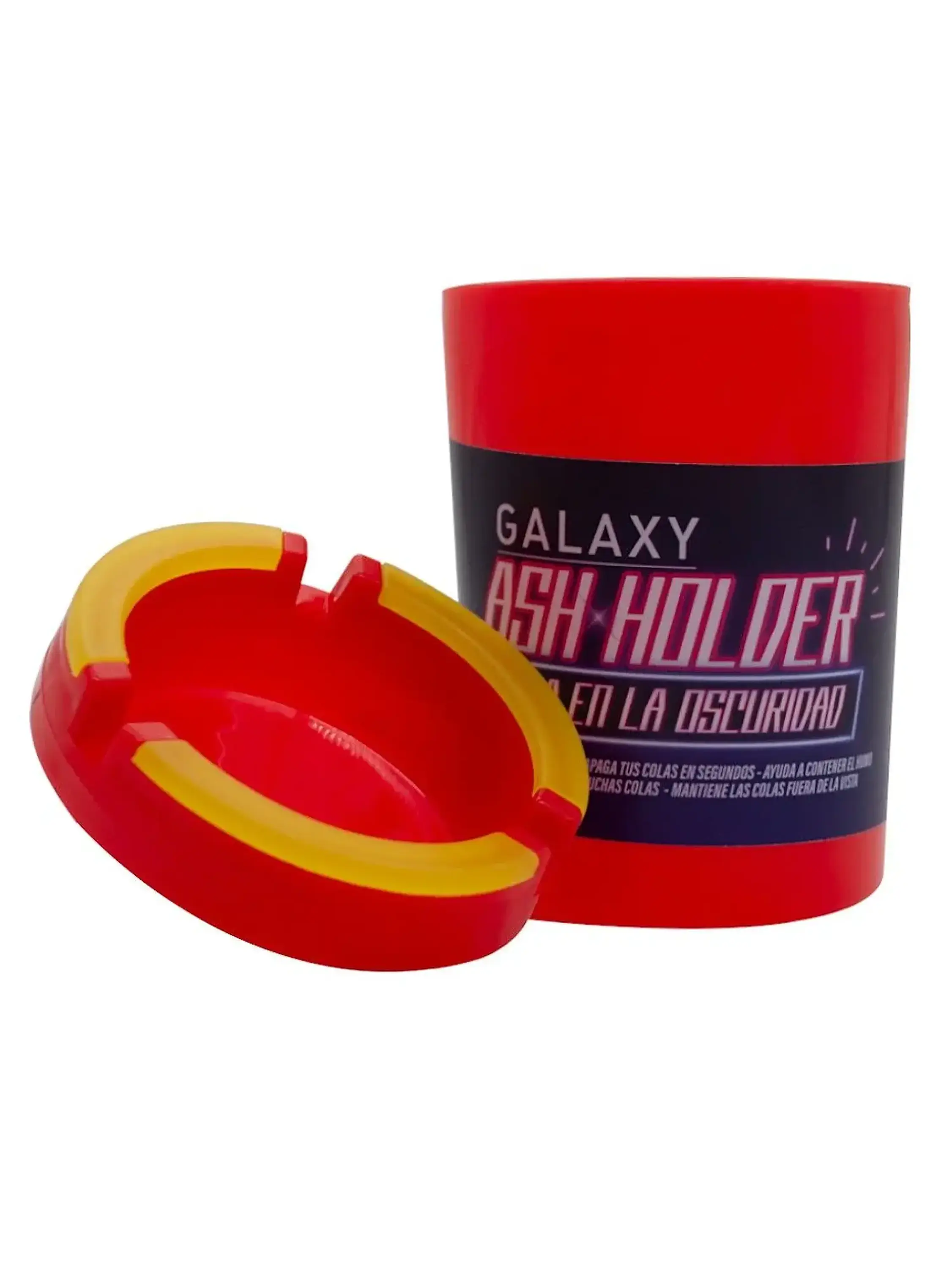 CENICERO ASH HOLDER GLOW IN THE DARK - GALAXY 5