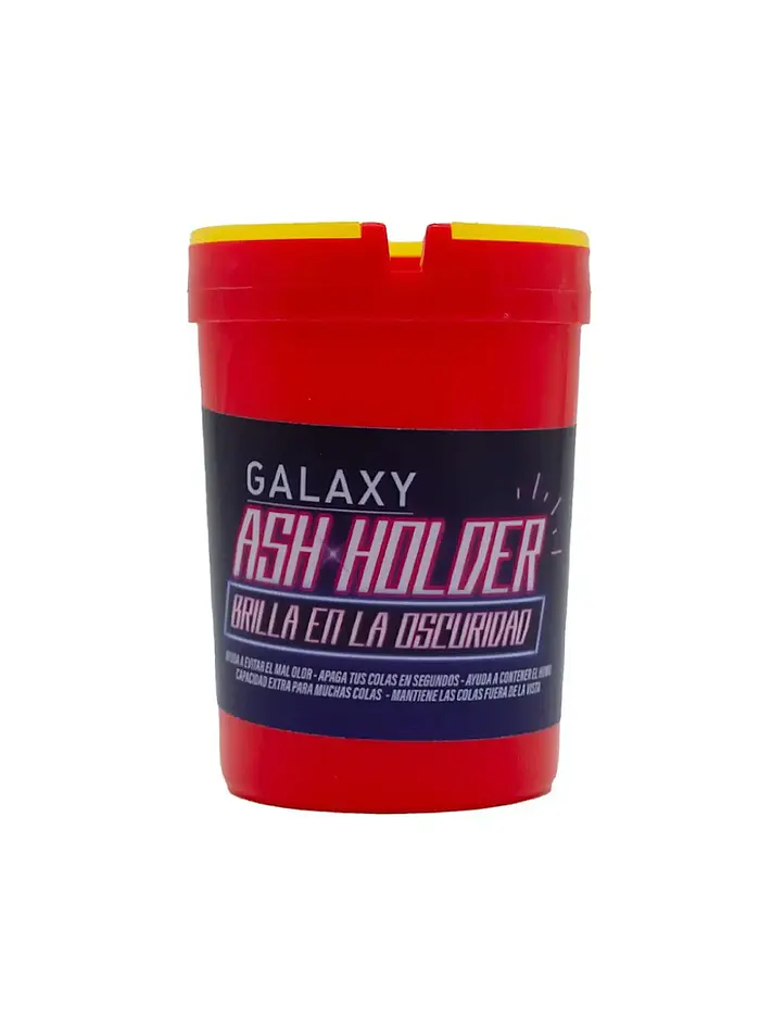 CENICERO ASH HOLDER GLOW IN THE DARK - GALAXY 6